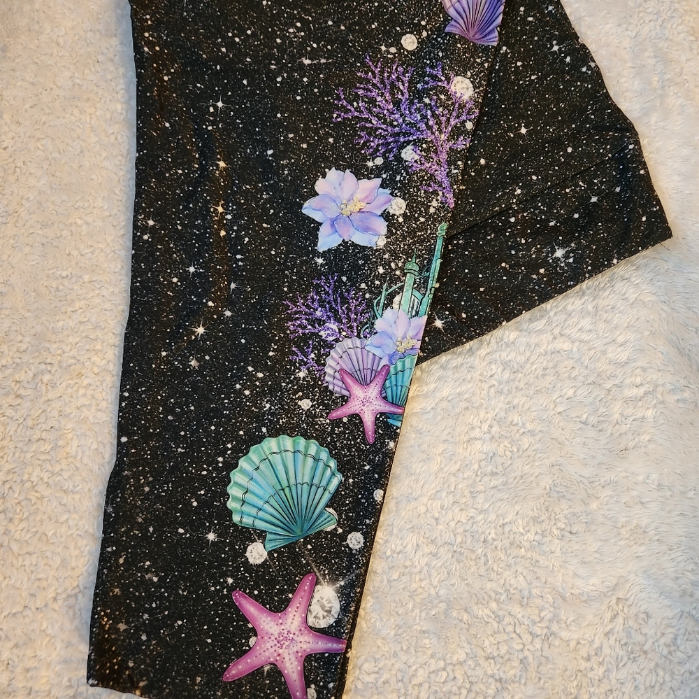TC2 Beachy/The Little Mermaid Capris